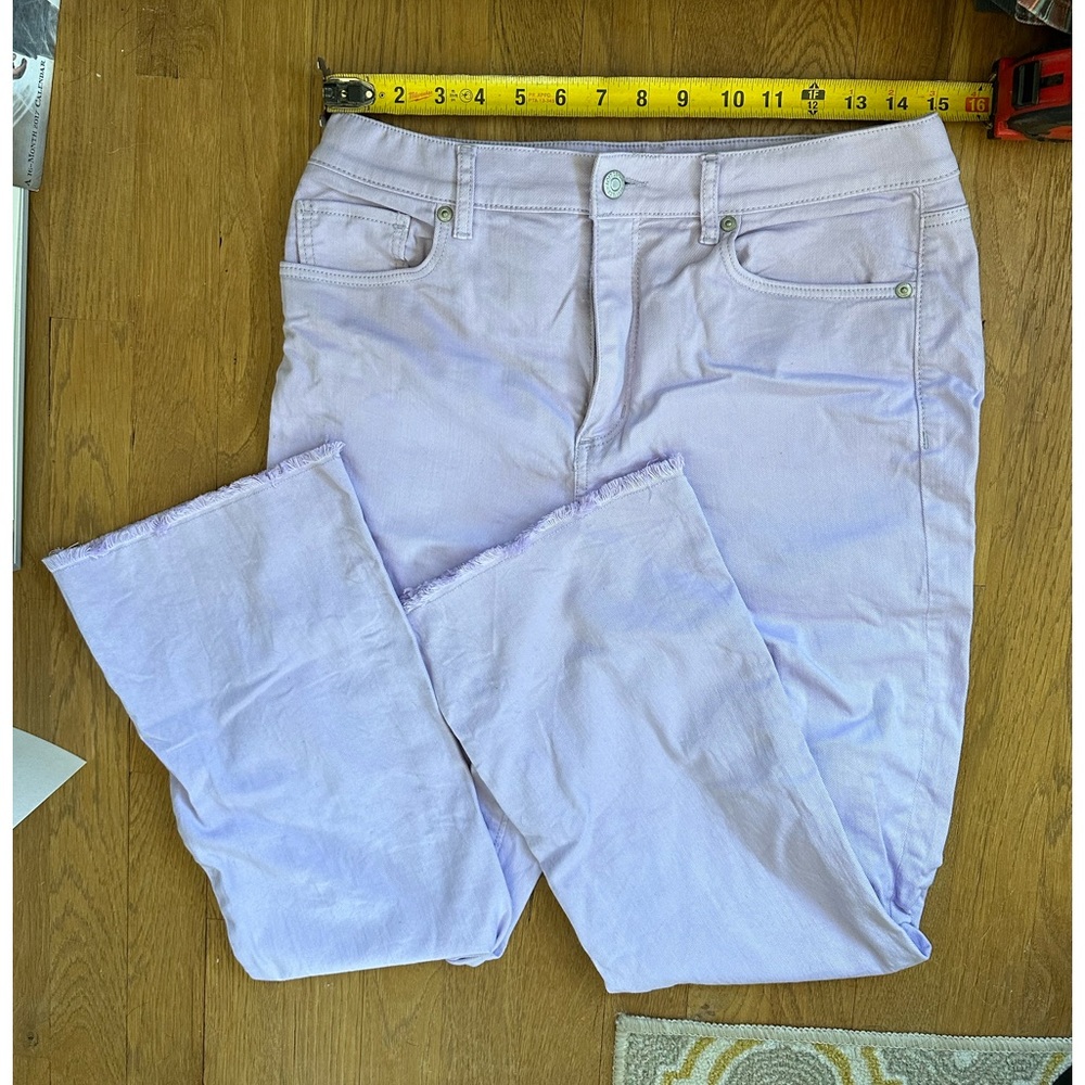 EUC Loft Lavender Jeans Size 8